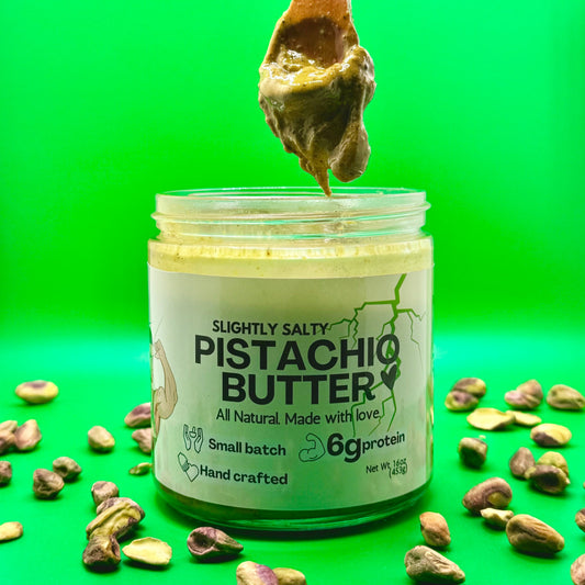 Slightly Salty Pistachio Butter