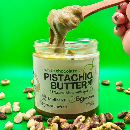 White Chocolate Pistachio Butter