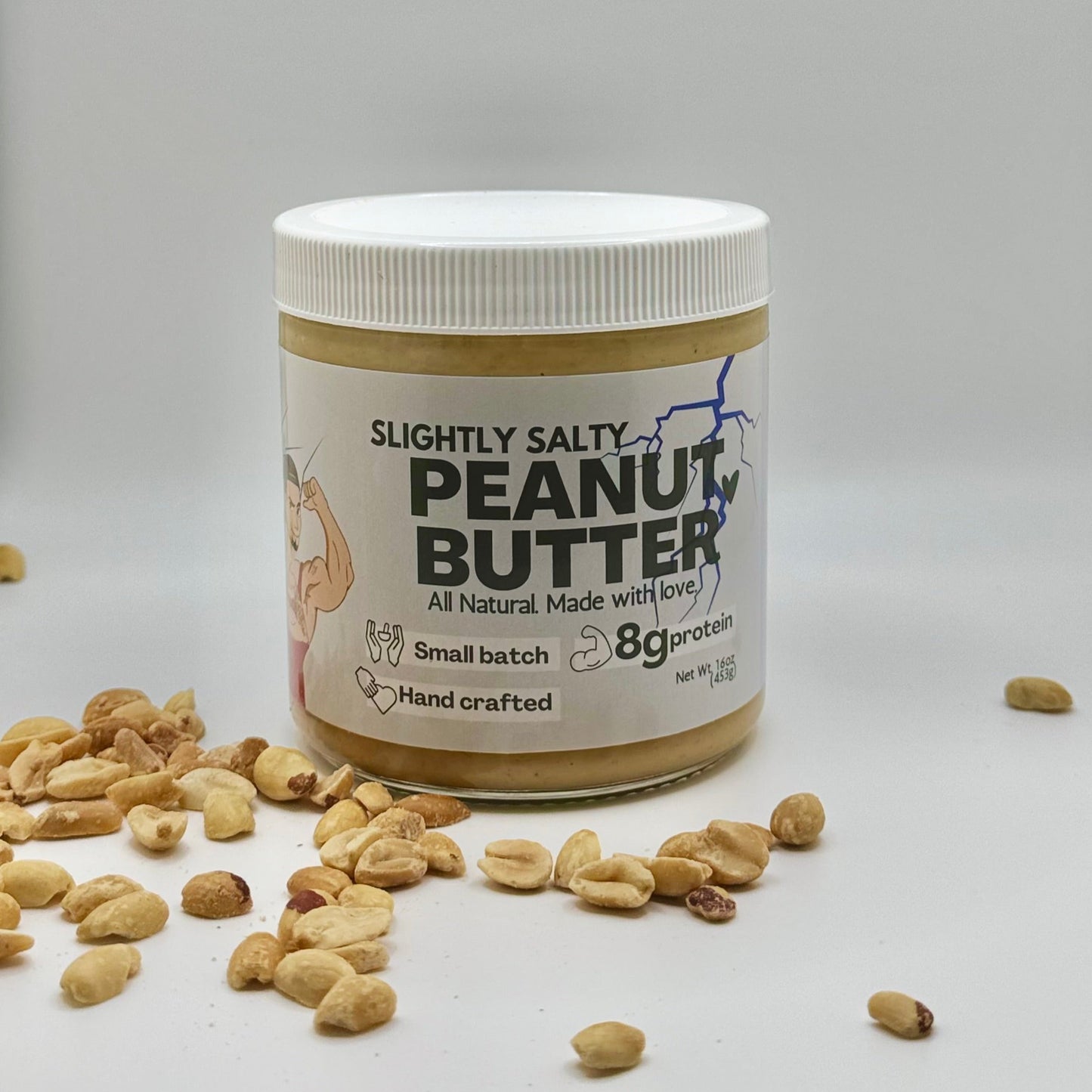 Slightly Salty Peanut Butter