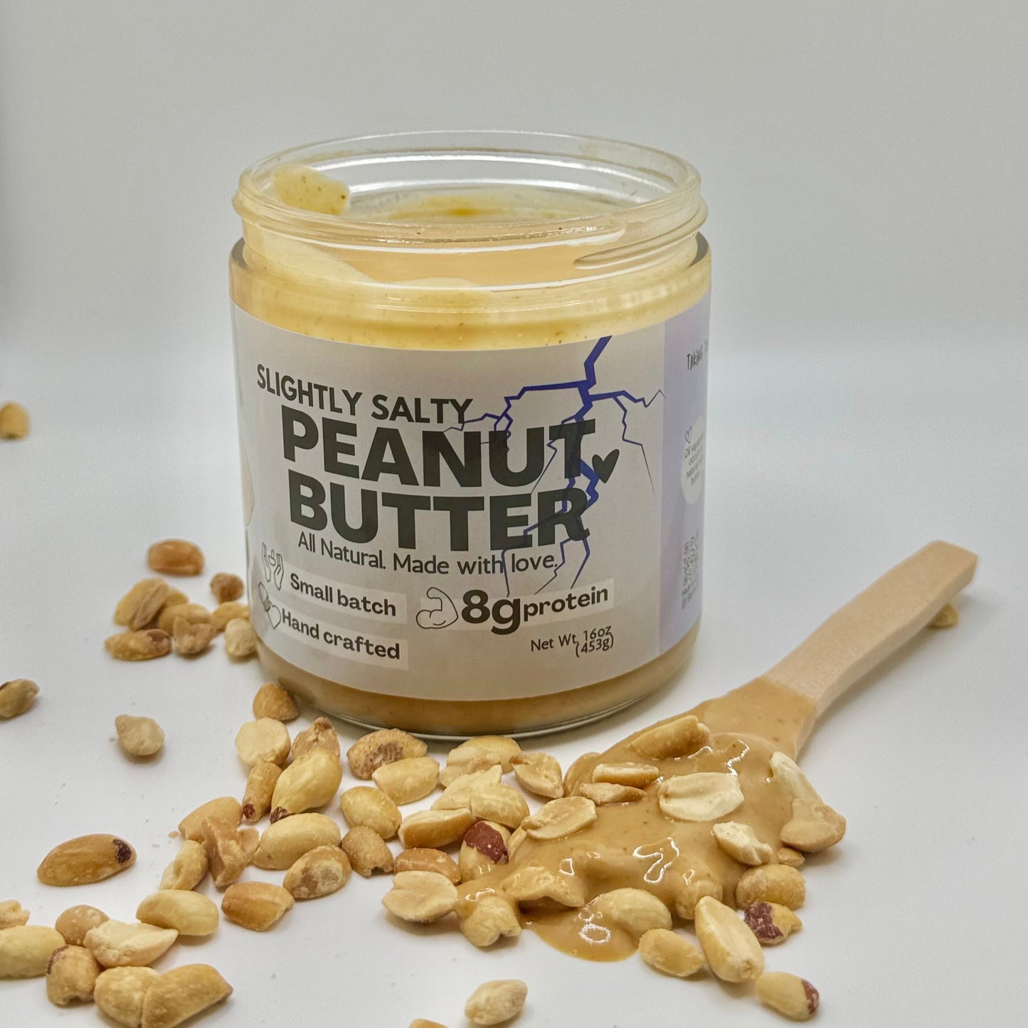 Slightly Salty Peanut Butter